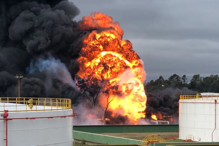 YPF, Refinería de Ensenada, Complejo Industrial La Plata, Incendio, Emergencia