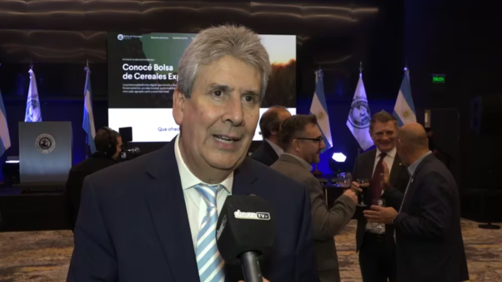José Martins, presidente de la Bolsa de Cereales de Buenos Aires, Puerto de Necochea, Puerto de Quequén