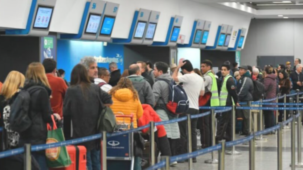 Gremios Aeronáuticos, Aerolíneas Argentinas, Vuelos, Paro Aeronáutico, Servicio Esencial
