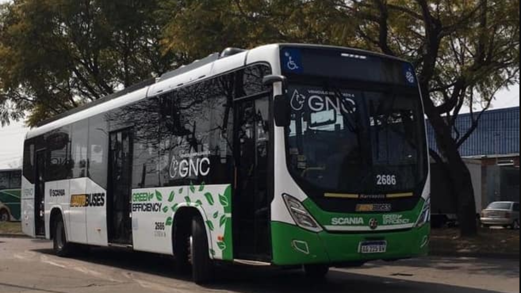 GNC, Scania, Colectivo a GNC, Santa Fe, Movilidad sustentable