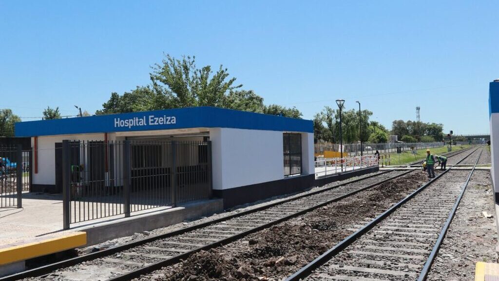 Hospital Ezeiza, Línea Roca, Obras Ferroviarias, ADIF, Ezeiza