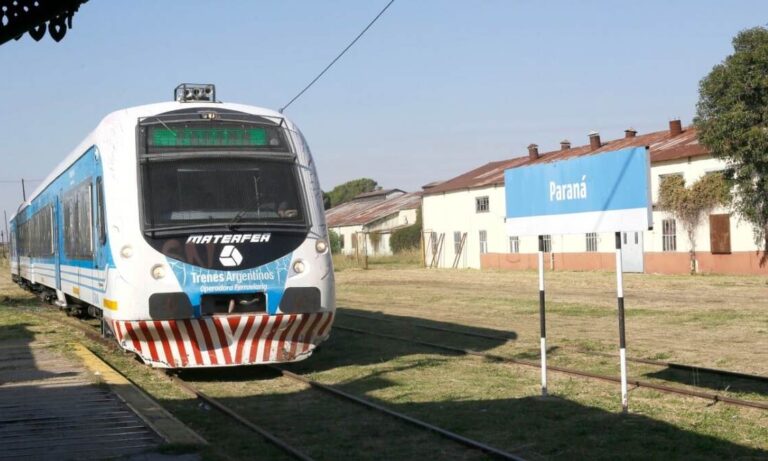 Paraná - Colonia Avellaneda, Servicio Regional de Trenes de Entre Ríos, Trenes Argentinos Regionales, Entre Ríos