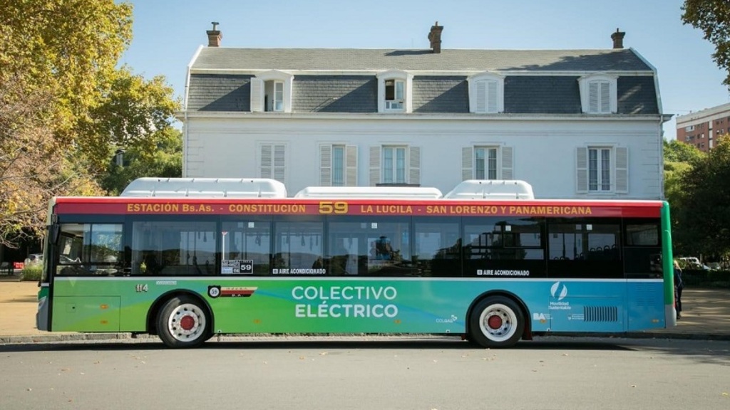 Colectivos eléctricos, SBASE, Buenos Aires, Electromovilidad, Transición energética