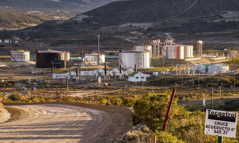 Tecpetrol, Puesto Quiroga, Chubut, Hidrocarburos