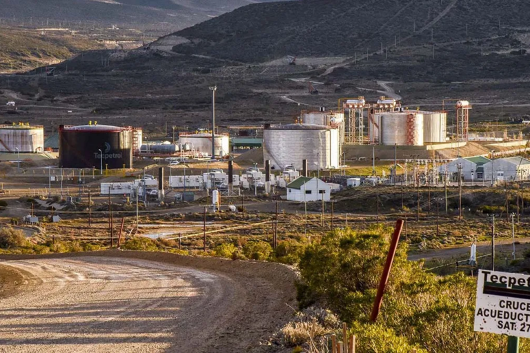 Tecpetrol, Puesto Quiroga, Chubut, Hidrocarburos