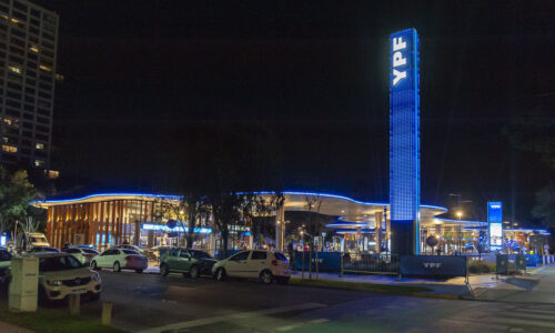 Estación de servicio, YPF, Tiendas Full, Opessa ALCORTA