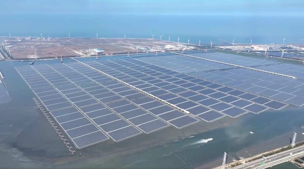 Energía solar flotante, Taiwan