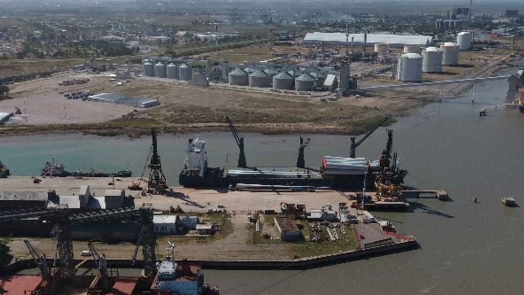 Bahía Blanca, Loma Paraguaya, Nodo logístico, Subasta