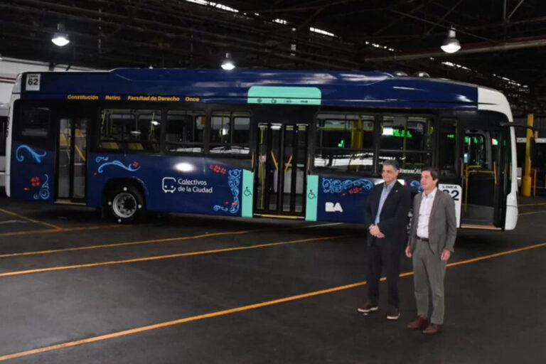 electromovilidad CABA, colectivos eléctricos, jorge macri