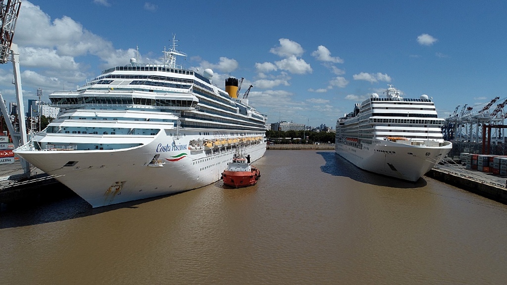 Temporada de cruceros, Puerto Buenos Aires, Viking Jupiter, Usuhaia