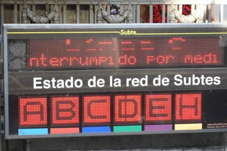 Subte, Paro, Metrodelegados, Emova, SBASE