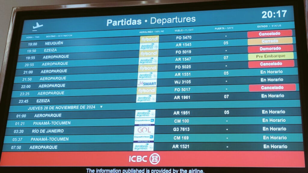 Flybondi, Low Cost, Cancelaciones y demoras, Vuelos, ANAC