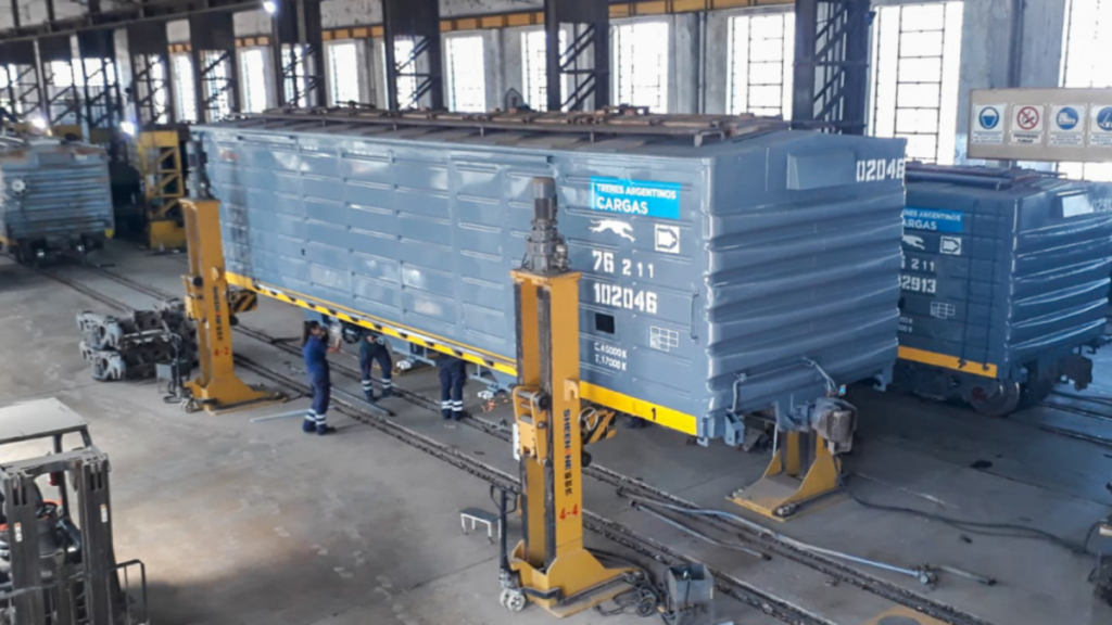 Trenes Argentinos, TAC, Vagones Graneros, Reconversión, Transporte de cargas