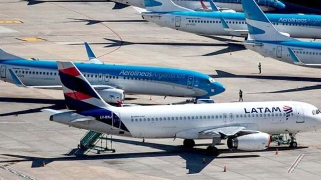 Aerolíneas Argentinas, LATAM, Vuelos, Código compartido