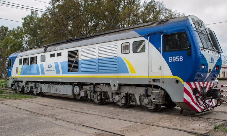 Trenes Argentinos, Locomotoras, CRRC, Línea San Martín