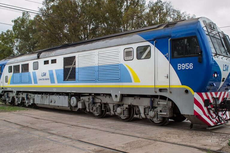 Trenes Argentinos, Locomotoras, CRRC, Línea San Martín