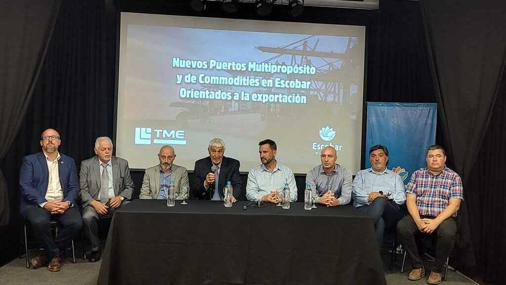 Puerto de Escobar, Terminal Marítima Escobar, Ariel Sujarchuk, Hidrovía, TME S.A.