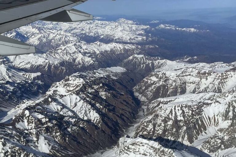turbulencias cordillera de los andes