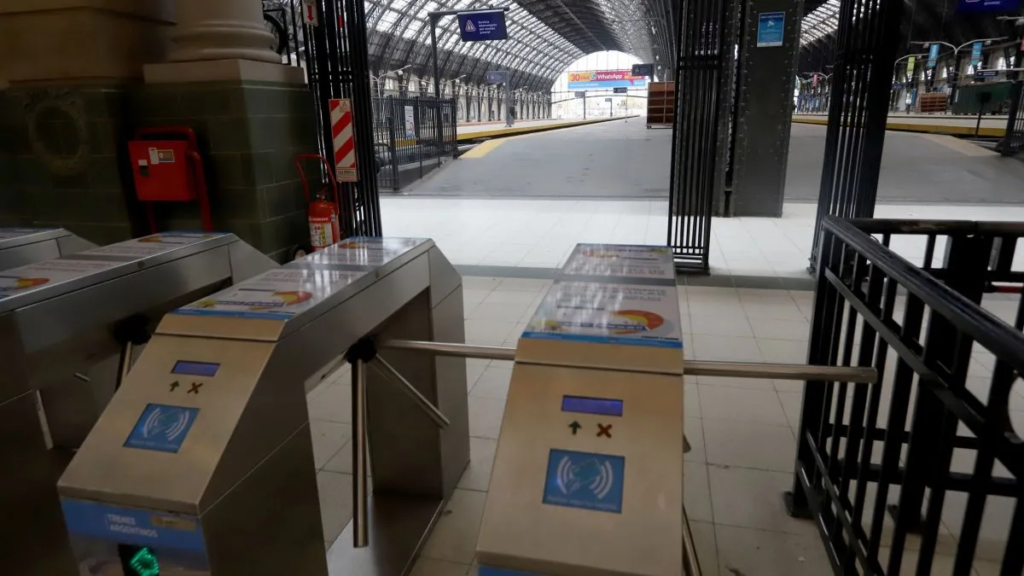 Paro de trenes, La Fraternidad, Trenes Argentinos, Transporte Público