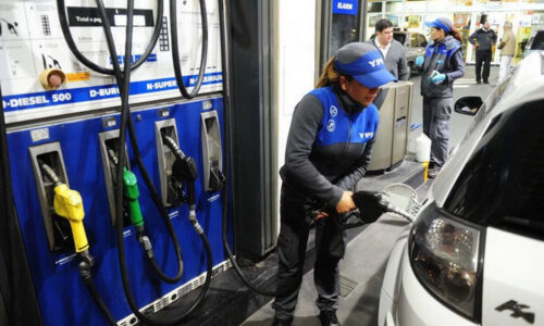 YPF, Nafta, combustibles, surtidores