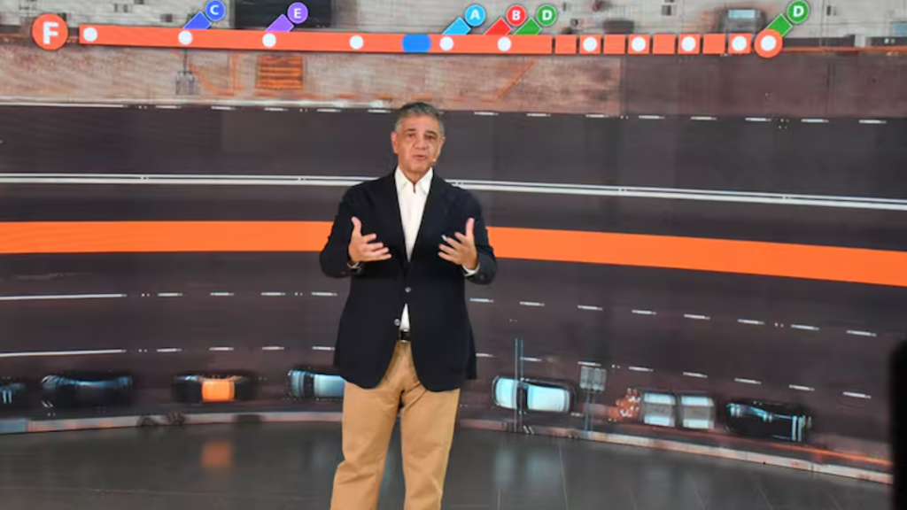 Jorge Macri, Línea F, Barracas, Palermo, Subte