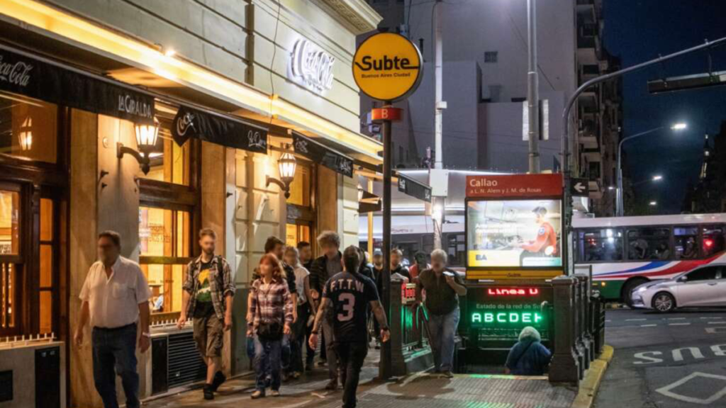 Línea B, Subte, SBASE, Horario nocturno