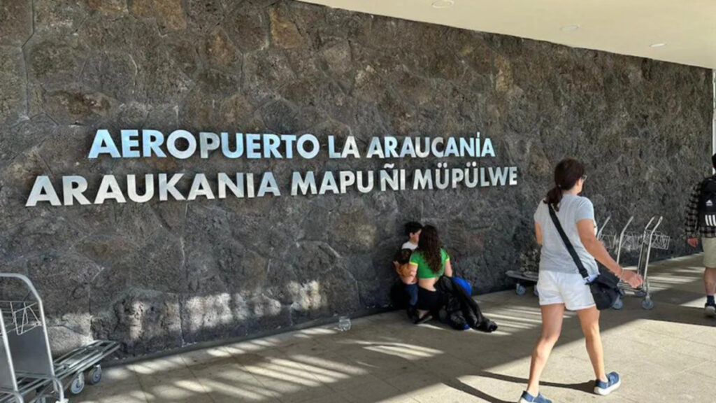 El aeropuerto de Temuco fue reformado recientemente y puede recibir vuelos internacionales