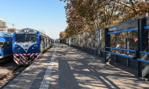 Línea San Martín, Trenes Argentinos, Licitación fracasada, Estación Palermo