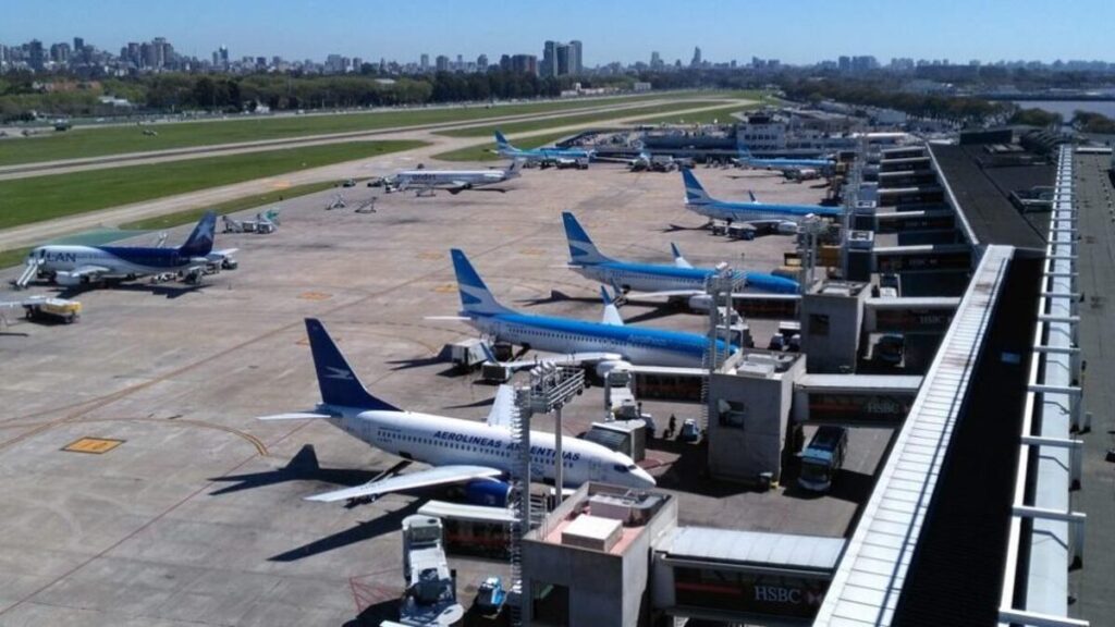 Aeroparque Jorge Newbery, Ezeiza, Vuelos internacionales, Buenos Aires, Tráfico aéreo
