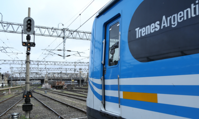 Trenes Argentinos, Línea San Martín, renovación de vías, emergencia ferroviaria