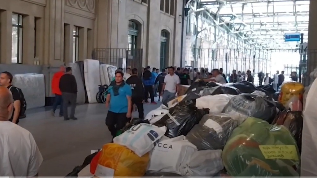 Tren Solidario, Estación Constitución, Bahía Blanca, Inundaciones