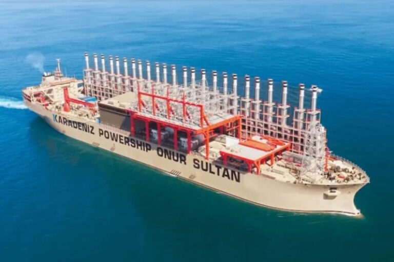 buque generador eléctrico Karpowership
