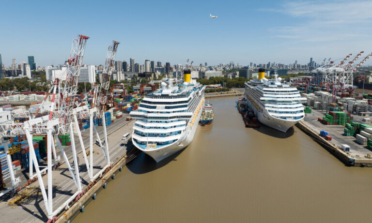 Cruceros, Temporada de cruceros, recaladas, puerto Buenos Aires