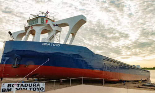 Don Toyo, Hidrovía, buque, Paraguay