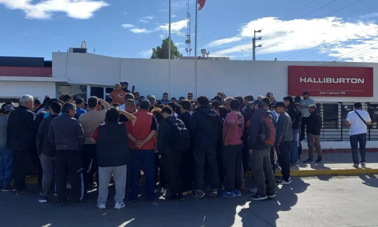 Halliburton, Empresa de servicio, Chubut, Sindicato de Petroleros, Despidos, Vaca Muerta