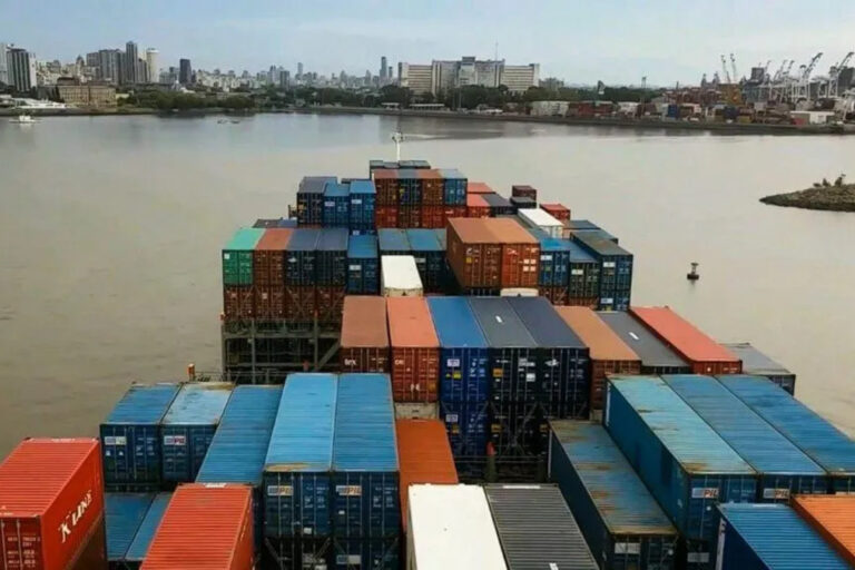 Puerto Buenos Aires, Puerto Montevideo, Paraguay, Contenedores, cargas