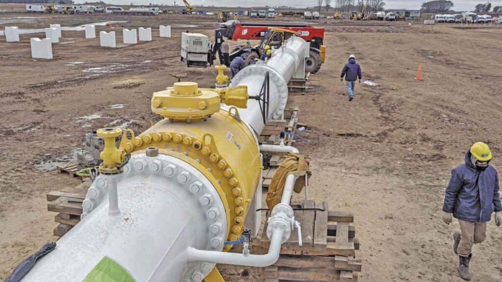 Exportación de gas, Brasil, Bolivia, Paraguay, Total Energies, Vaca Muerta