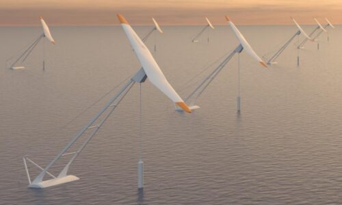 turbina flotante sola pala
