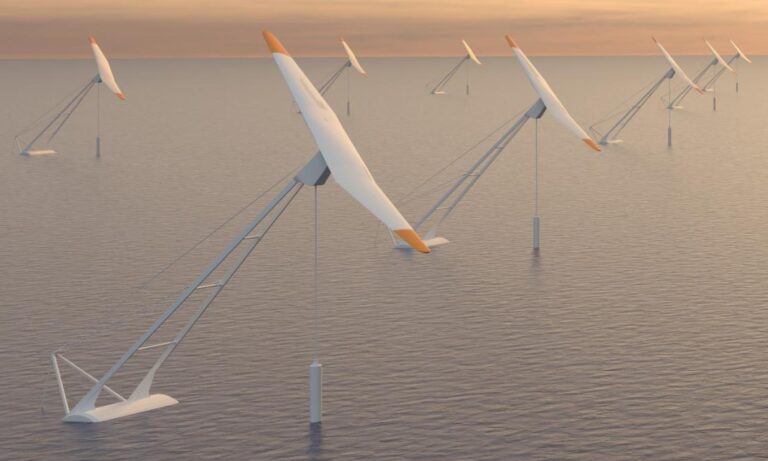 turbina flotante sola pala