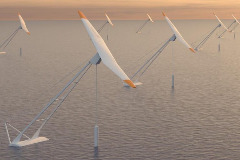 turbina flotante sola pala