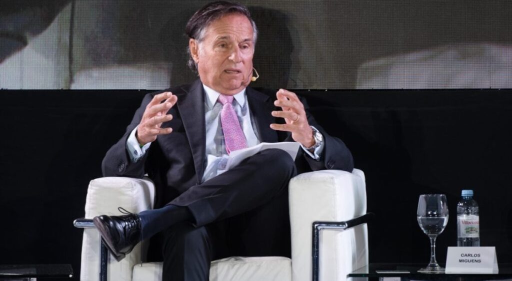 Carlos Miguens —ex dueño de la cervecería Quilmes, actual director de Patagonia Gold y con inversiones en agro y energía