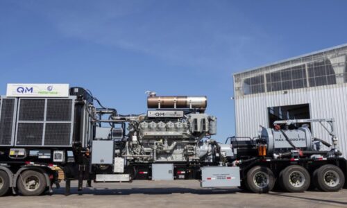 nuevo fracturador a gas fabricado por QM Equipment que permitirá reducir el costo de combustible hasta en un 85%
