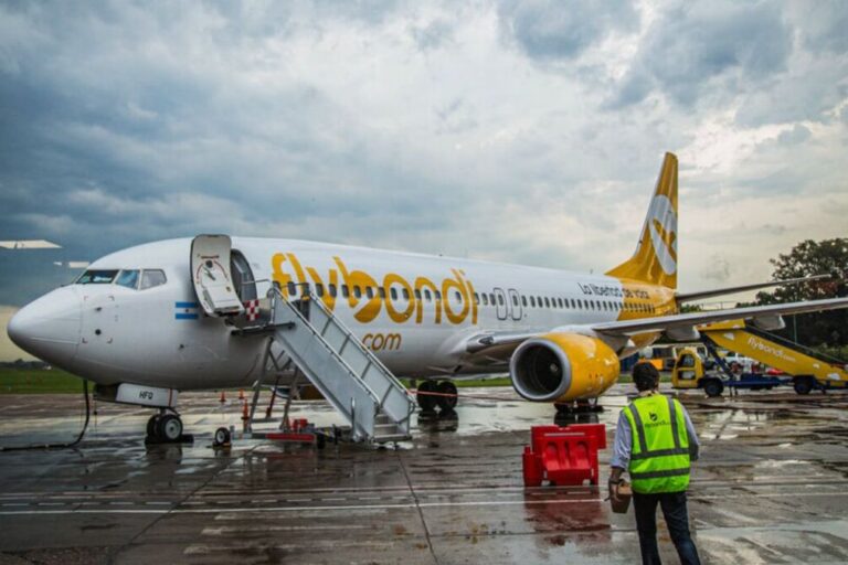 Flybondi, Vuelos, Transporte aéreo, Ezeiza, Paro de transporte