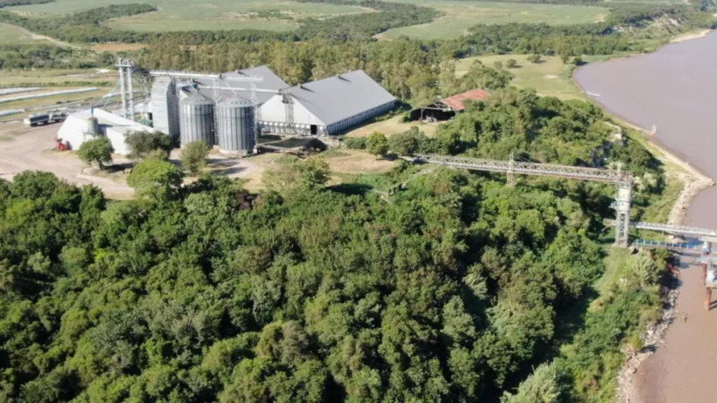 Entre Ríos, Río Paraná, Puerto Cerealero, La Paz, Rogelio Frigerio