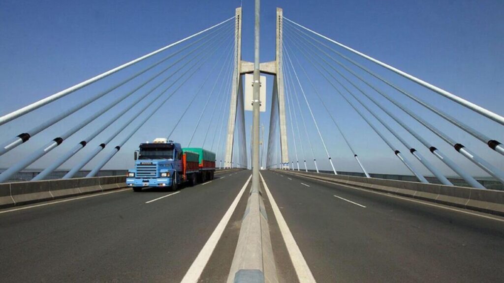 Puente Rosario - Victoria, Vialidad Nacional, Caminos del Río Uruguay