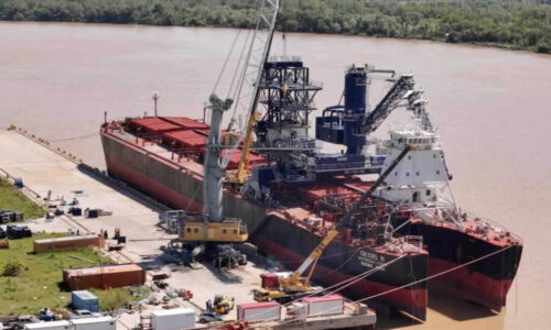 Grisel N, Barcaza, Estación flotante, Rió La Plata, Agroexportaciones