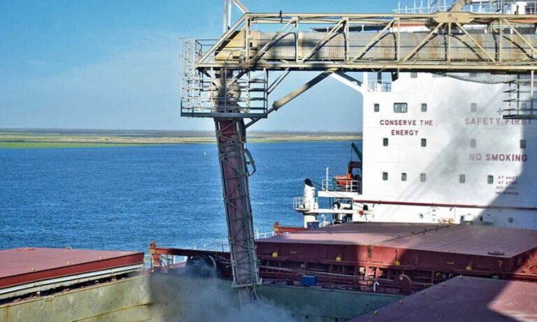 Transporte de granos, Transporte fluvial de cabotaje, Volumen, Operaciones de carga