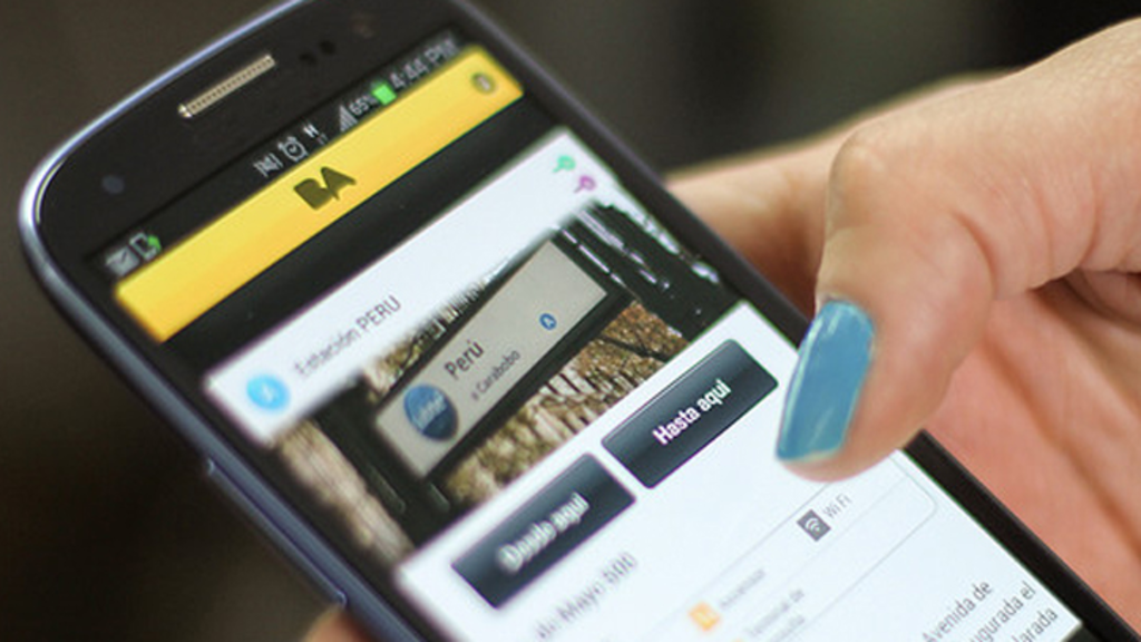 App Subte, transporte público, tiempo real, Subte