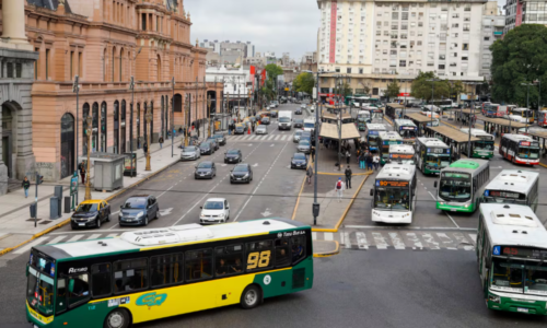 Colectivos nacionales, Aumentos, Transporte público, SUBE