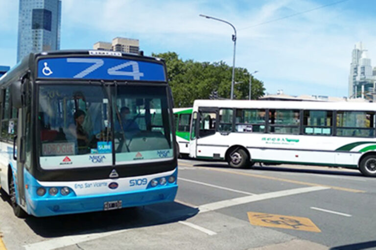 Colectivos nacionales, Aumentos, Transporte público, SUBE
